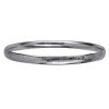 G55E - SS 5.5mm Engraved Solid Comfort Fit Golf Bangle - 3